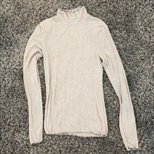 Aritzia fitted mock neck